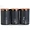 Megachef Matte Gray Kitchen Canister Set with Copper Lid -