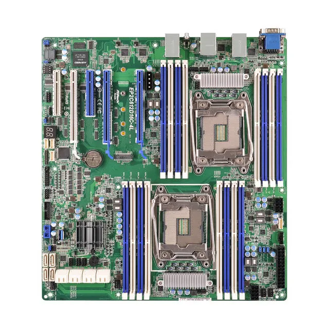 Asrock EP2C612D16C-4L Motherboard Ep2c612d16c-4l E5-2600v3 Lga2011 C61