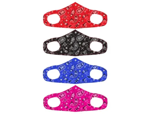 MO121 | Bulk Buys Fashionable Washable Bandana Face Covers
