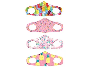 MO114 | Bulk Buys Girls' Washable Fabric Face Masks - 5.7 x