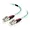 01001 | C2g 5m LC 50/125 Duplex Multimode OM4 Fiber Cable