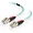 01001 | C2g 5m LC 50/125 Duplex Multimode OM4 Fiber Cable