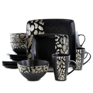 ELM-SAVANNAH | Elama Savannah 16 Piece Stoneware Dinnerware