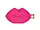 CA526 | Bulk Buys Chic Pink Lip-Shaped Flask for Fun