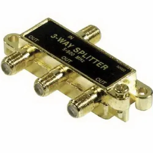 VH48R | Acer RCA 3-Way Coaxial Cable Splitter