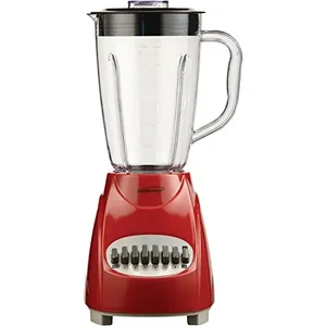Brentwood Brentwood 12 Speed Blender with Plastic Jar in Red