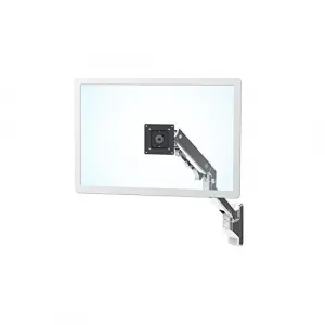 Ergotron 45-478-026 Hx Wall Monitor Arm Polished Aluminum