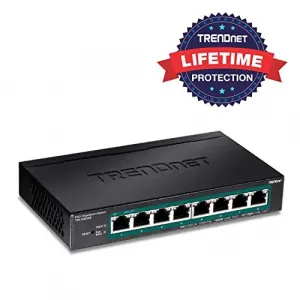 Trendnet TPE-TG82ES 8-port Gigabit Edgesmart Poe+ Switch (61w)