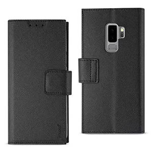 FC28-SAMS9PBK | Samsung Reiko Galaxy S9 Plus 3-In-1 Wallet