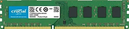 2MB604 | Crucial 2GB DDR3-1600 UDIMM RAM - Low Voltage,