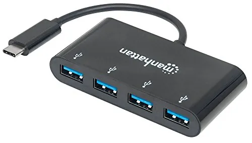 Manhattan 162746 (r)  Superspeed Usb 3.1 Hub