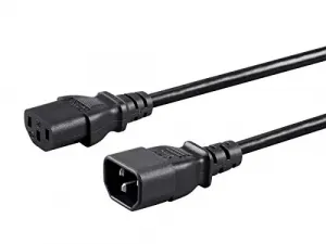 Monoprice 27311 5ft Iec-320-c14 To Iec-320-c13 Power Cord