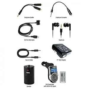 NI-3214 | Naxa Electronics Naxa All-in-One Accessory Kit