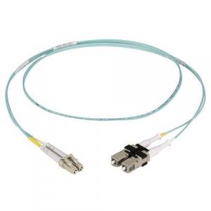 Black EFNT010-003M-STLC 10-gigabit Multimode Fiber Patch Cord, 50-micr