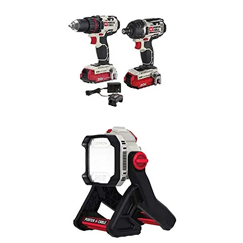 Porter RA48794 Porter-cable 20-volt Max Cordless 2-tool Combo Kit With