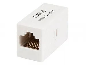 Monoprice 7286 8p8c Rj45 Cat6 Inline Coupler_ White