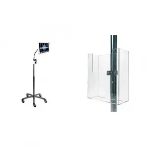 Cta PAD-SHFS Ipad And Tablet Heavy-duty Security Gooseneck Floor Stand