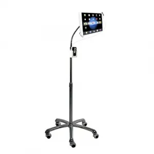 Cta PAD-SHFS Ipad And Tablet Heavy-duty Security Gooseneck Floor Stand