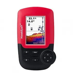 Hawkeye FT1PXC Fishtrax153; 1c Handheld Fish Finder Whd Color Virtuvie