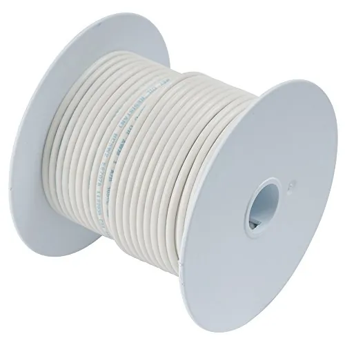 Ancor CW60836 White 14 Awg Tinned Copper Wire - 18'