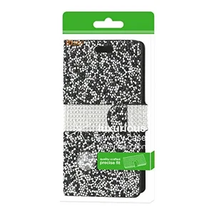 DFC02-SAMJ3NBK | Samsung GALAXY J3 EMERGE RHINESTONE WALLET
