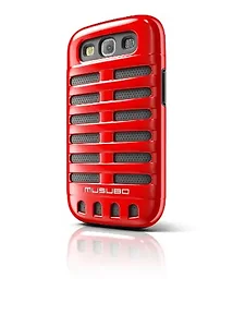 MU11015RD | Musubo Retro Case for Samsung Galaxy S3 - Red
