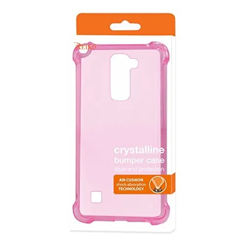 Lg TPU09-LGSTYLU2CLHK Reiko  Stylus 2 Clear Bumper Case With Air Cushi