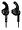 Philips SHQ1300BK ActionFit Wired Sports Earphones