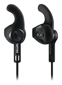 Philips SHQ1300BK ActionFit Wired Sports Earphones