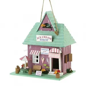 Songbird 10018683 Ice Cream Shop Birdhouse