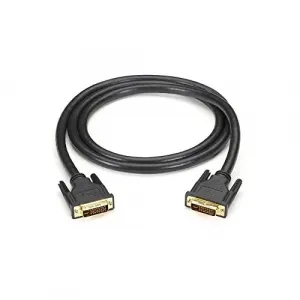 Black DVI-I-DL-005M Dvi-i Dual Link Cable Male To Male - 16.4 Ft (5 M)