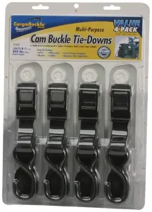 Cargobuckle F12637 Cam Buckle Tie-down Value 4-pack - 1