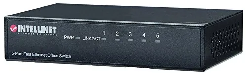 Intellinet RA6803 (tm) 523301 Desktop Ethernet Switch (5 Port)