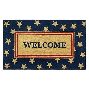 10018142 | Summerfield Terrace Patriotic Coir Welcome Mat