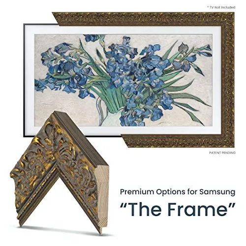 Frame FRM-SF-D5087-49 Tuscan Gold Tv Frame