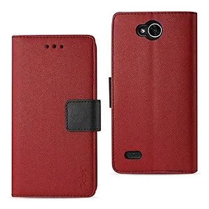 FC22-LGXP2RD | Lg REIKO LG X POWER 2 Stylish 3-in-1 Wallet