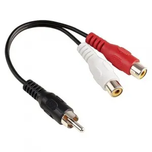 Monoprice 663 Rca Plug2 Rca Jack Cable-6in 6ft