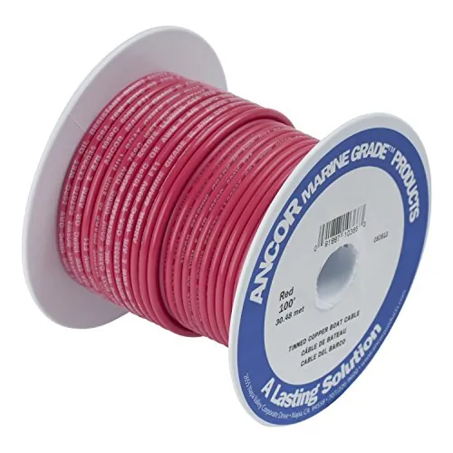 Ancor 180803 18 Awg Tinned Copper Wire - 35 Feet - Red