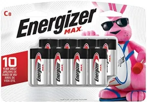 Energizer E93BP-8H Alkaline  C 8 Pack