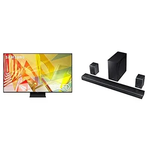 QN85Q90TAFXZA | Samsung 85-Inch QLED 4K Ultra HD Smart