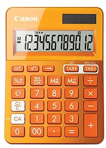 RA49371 | Canon LS-123K Metallic Orange Calculator