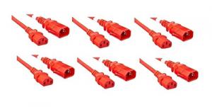 Raritan RARITAN PDUS 6pk 3ft Red Securelock Cable