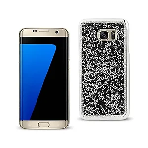 DPC03-S7EDGEBK | Samsung Elegant Rhinestone Bling Case for
