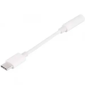 4xem 4XUSBC35MMW Usb-c To 3.5mm Headphone Adapter - White