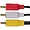 VH914R | Acer RCA 12ft Stereo A/V Cable for Audio & Video