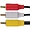 VH914R | Acer RCA 12ft Stereo A/V Cable for Audio & Video