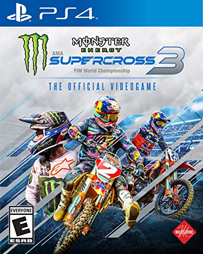 Square 92368 Monster Energy Supercross3 Ps4