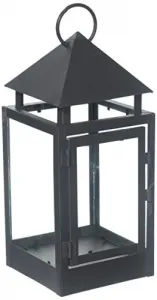 Gallery 10015966 Matte Finish Contemporary Lantern (small)