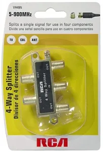 Voxx NWPET-RCAVH49R Rca(r) Vh49r Splitter (4 Way)