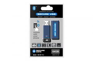 Securedata SU-BT-BU-64 64gb Wireless Usb Drive With Encryption